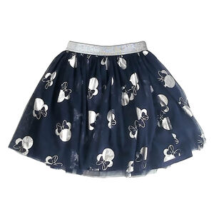 Disney Girls Navy | Silver Mickey Skirt size: 6 Years